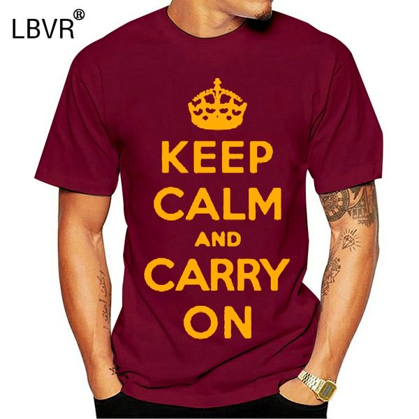 

keep calm and carry on t-shirt - british wwii poster meme