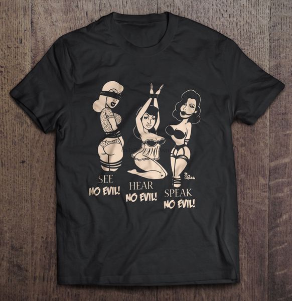 

men t shirt see no evil hear no evil speak no evil women t-shirt