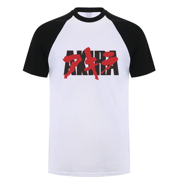 

japanese anime akira t shirts men summer short sleeve cotton akira t-shirt man lh-168