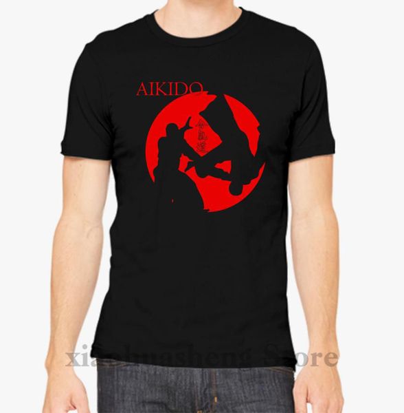 

aikido t shirt men tshirt women tee 100% cotton funny print o-neck short sleeve t-shirt