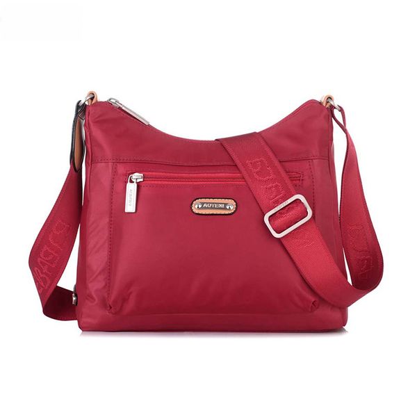 

solid color small square bag women 2020 new casual waterproof nylon oxford cloth travel single shoulder crossbody bag