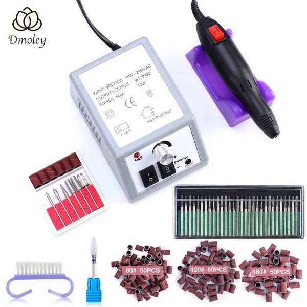 

dmoley pro electric nail drill машина 25000rpm педикюр машина набор электрический маникюрный сверла аксессуар педикюр kit ногтей инструменты