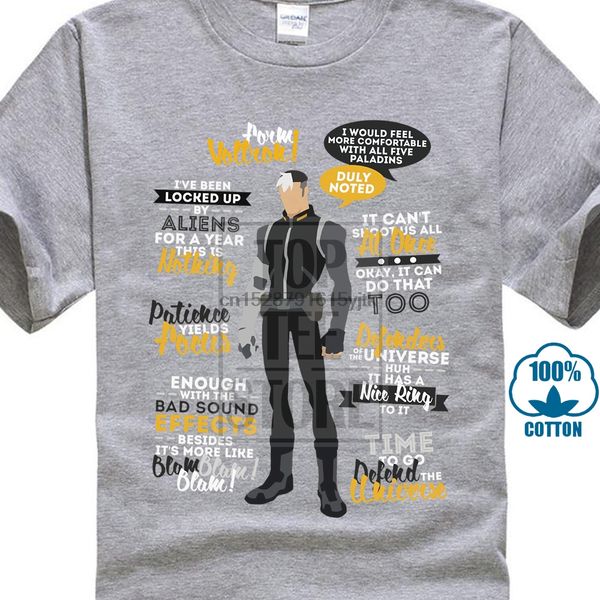 

shiro voltron quotes menblack tees tshirt clothing