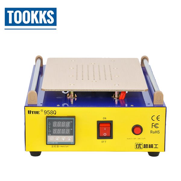 

uyue 958q 11 inch 2 in 1 multifunction lcd separator machine built-in vacuum pump touch screen repair machine for samsung