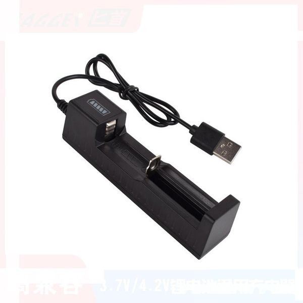 

lithium battery charger usb cable 3.7v smart single slot rechargeable batteries charger for 18650 26650 18350 14650 16650 16340 14500 10440