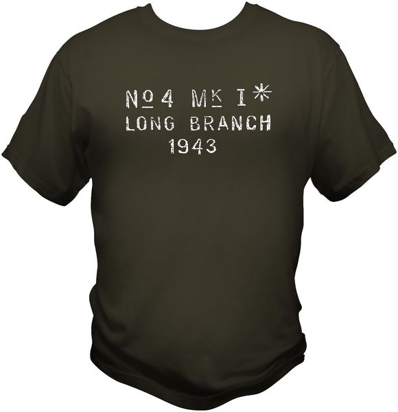 

2019 long branch enfield no4 mki receiver stamp t shirt wwi british 303