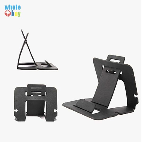 

wholesale candy color phone holder stand plastic folding dual mobile phone universal bracket for samsung huawei htc card stand 1000pcs/lot