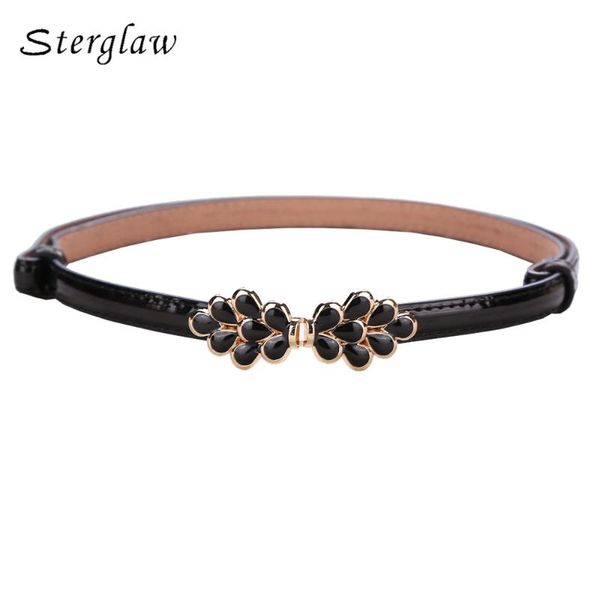 

belts 105cm summer arrive black on the buckle ladies thin for women dresses modelin female cinture d112, Black;brown