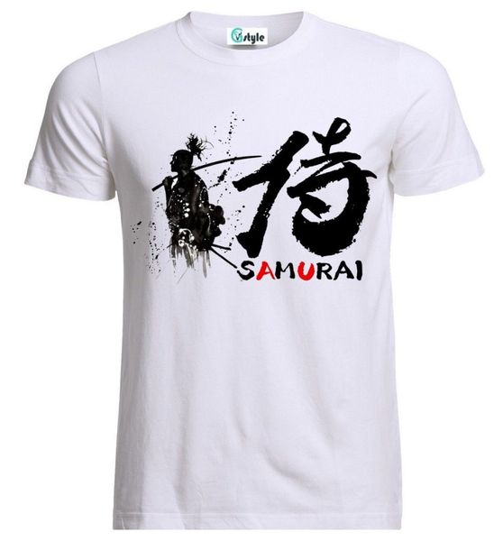 

2019 new arrival men t shirt new japanese samurai japan t-shirt custom tees
