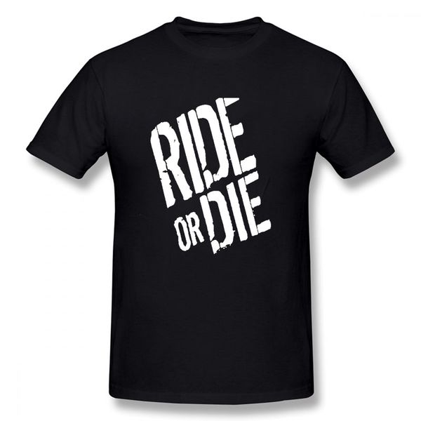 

ride or die coffe t-shirt bicycle funny birthday cotton short sleeves t shirts causal o-neck tees hip hop oversized