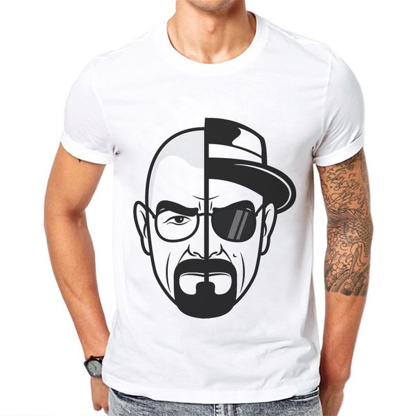 

ment shirt 2019 summer cotton short sleeve o-neck breaking bad tshirts original print mens tees camisetas hombre verano