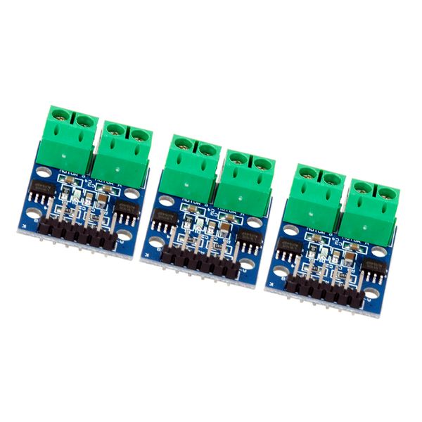 

3 pieces l9110s dual dc stepper motor driver controller board for