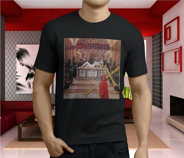 

new popular sorcery sinister soldiers rock mens black t-shirt s-3xl