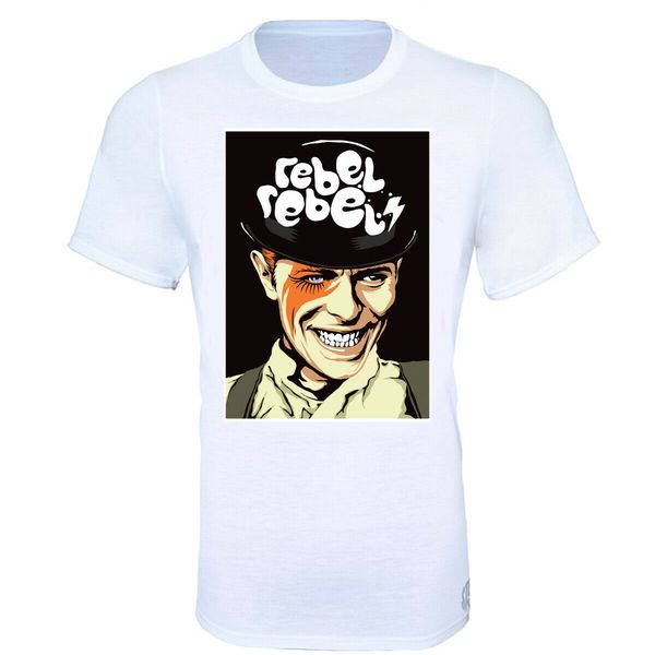 

david bowie clockwork orange ziggy comic style t-shirt - kids & adults