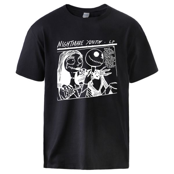

nightmare youth anime cartoon t shirts man cotton tee 2020 male spring summer fashion short sleeve sportswear workout tee top