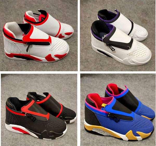 

2020 new kids jumpman 14 sneakers children boys girls baby toddler 14s basketball shoes kids athletic sneakers sports shoes size 28-35, White;red