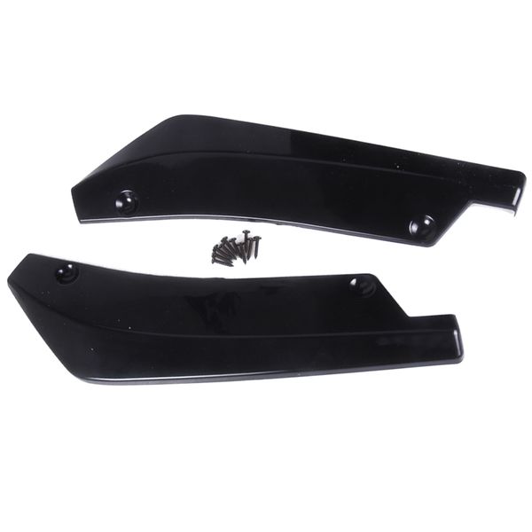 

2 шт углеродного волокна сзади автомобиля бамперы lip spoiler диффузор против царапин