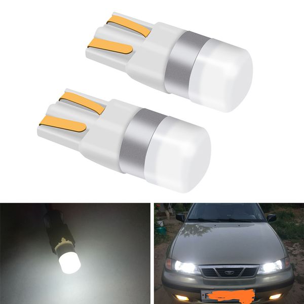 

2x t10 w5w led car bulbs canbus error car side wedge interior light for daewoo nexia matiz lanos nubira espero gentra kalos