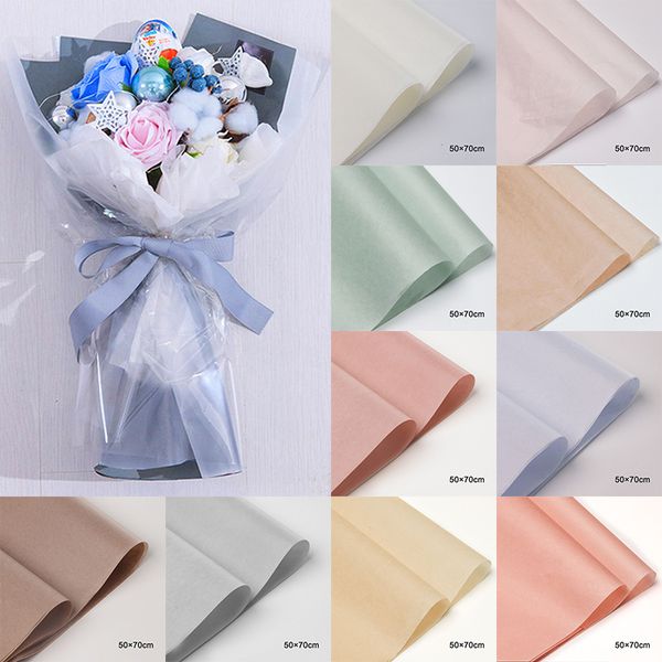 

gift wrap 40pcs/pack 50x70cm festival supplies wrapping paper 18g present tissue solid high quality