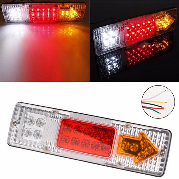 

led tail light car truck trailer srear reverse turn indicator lamp new arrival 1x 12v 19