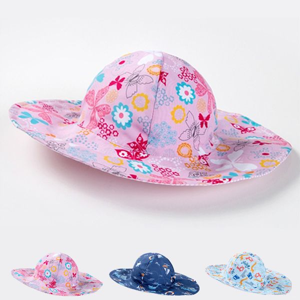 

siloqin 2020 new spring summer children's double-sided bucket hat cute cartoon printed cap shade hats boys girls striped caps