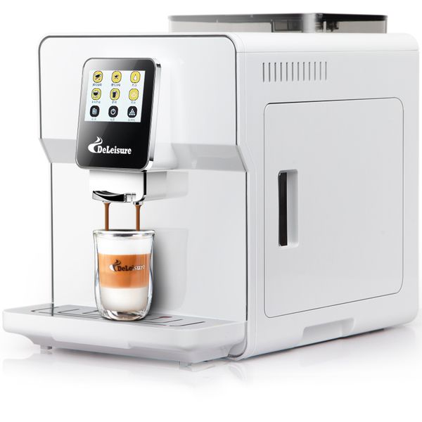 

touch screen one-button coffee machine household office fully automatic commercial use high pressure italian steam type