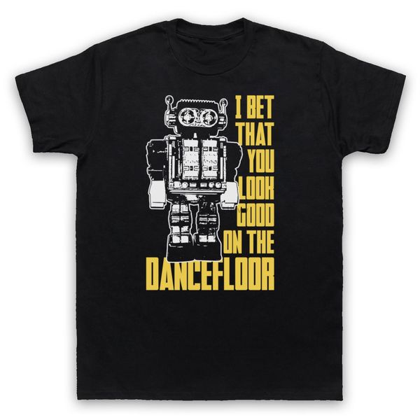 

arctic monkeys robot dancefloor 1984 unofficial t-shirt mens sale 100 % cotton t shirt tee