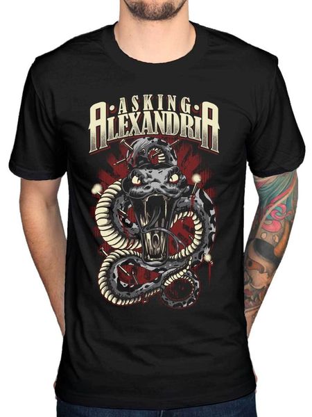 

asking alexandria posion t shirt afterlife monster reckless relentless 100% cotton brand new t shirts tee