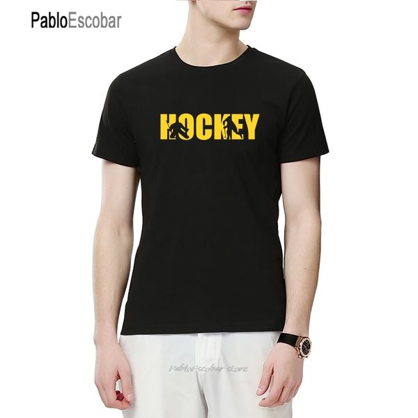 

new summer ice hockeyer t-shirt men casual short sleeve t shirts cotton funny fashion o-neck tees homme