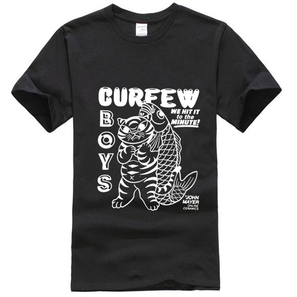 

john mayer online ceramics 2019 tour curfew boys black t shirt size s 3xl custom print