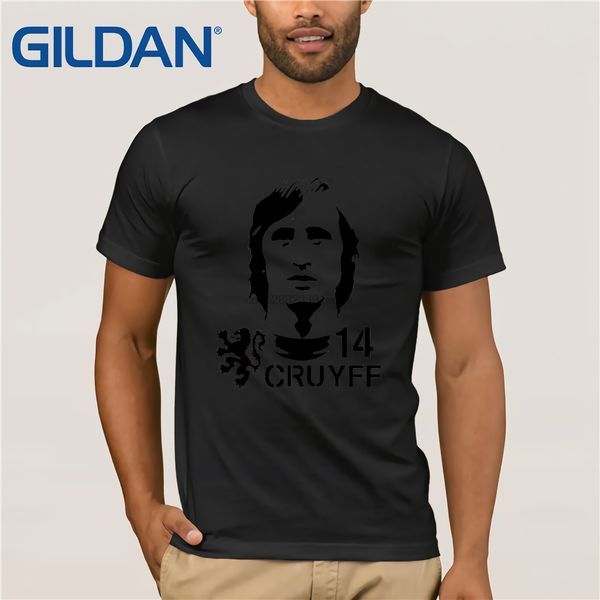 

hendrik johannes cruyff holland nederland the godfather 100% cotton tshirt jersey fan tees
