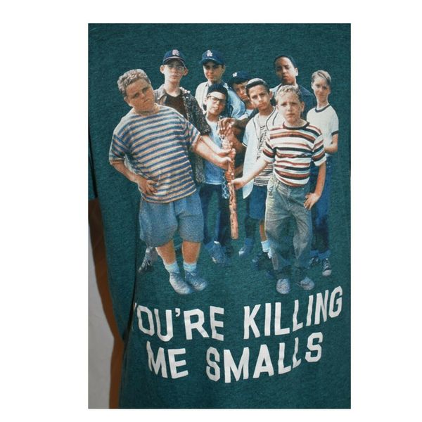 

sandlot tee shirt ты убиваешь меня smalls взрослого s 1990-й года фильм fandom tshirt euc верхнего качества футболочка