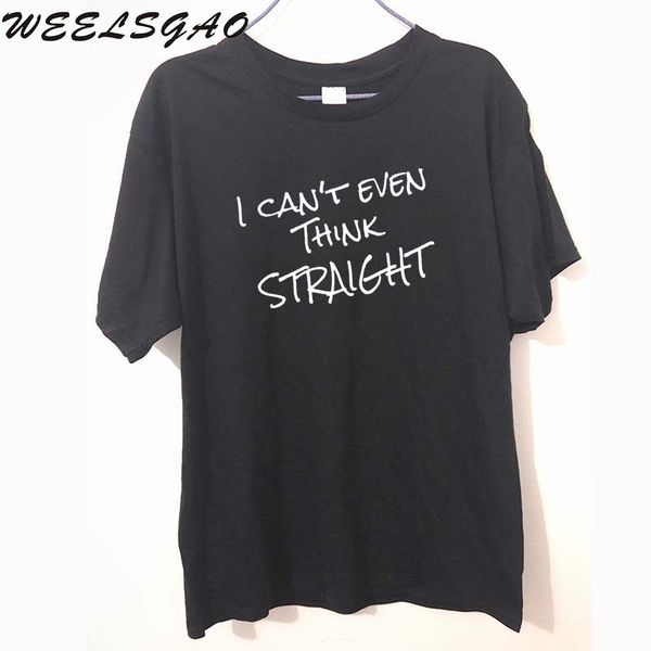 

new i can't even think straight gay pride funny t shirt men funny cotton short sleeve t-shirt tshirt camiseta