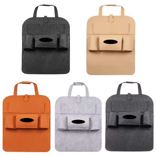 

multifunctional car seat back bag folding table organizer seatback debris hanging organizer trunk storage bag car accessories