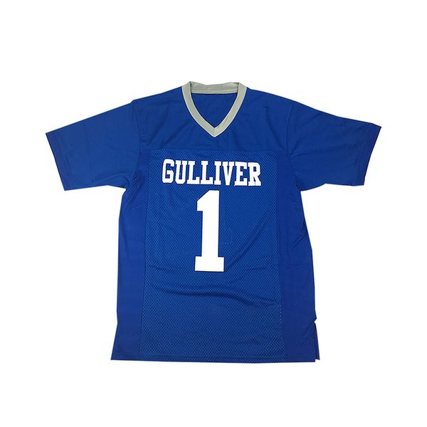 Retro personalizzato Sean Taylor High School Football Jersey Men's All Ed Shipping Mesh Free Shipping qualsiasi nome blu