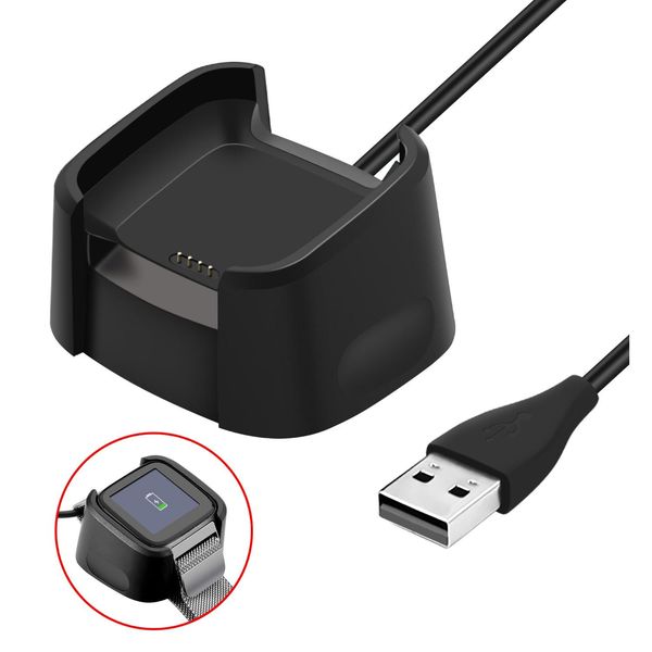 

wearable devices smart accessories charging cradle dock usb data cable base deskcharger for fitbit versa watch