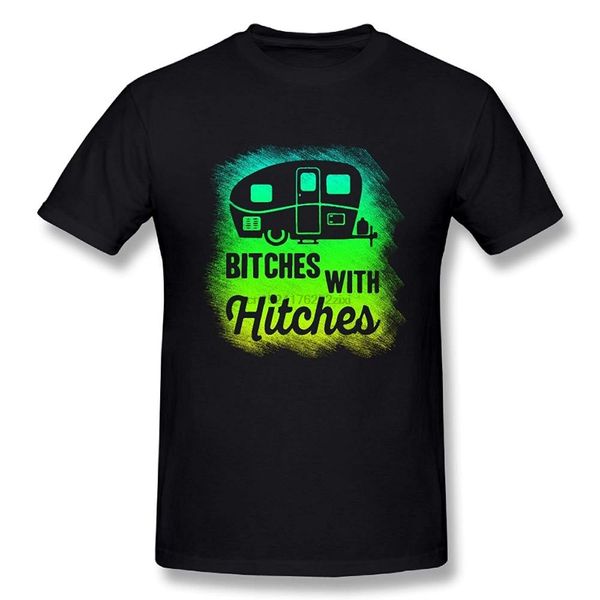 

bitches with hitches men's short sleeve t-shirt