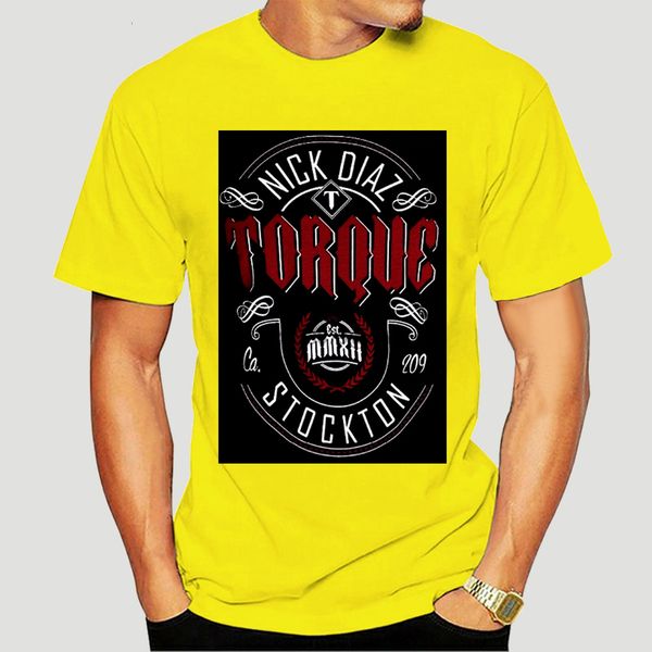

fashion round collar t shirt o neck short torque nick diaz 183 walkout men fashion t shirt premium tee shirts for men-0068d