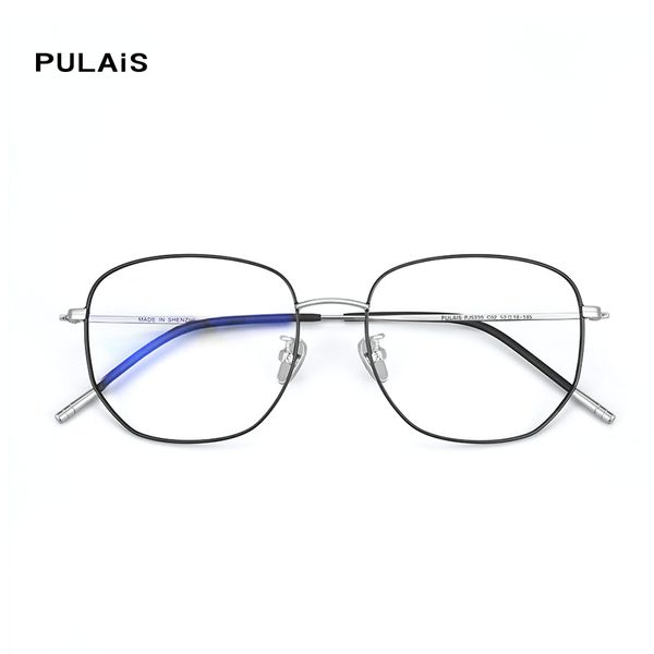 

pulais anti-fatigue eyewear uv400 anti blue-ray reading glasses radiation protection flexible ultralight computer goggles, White;black