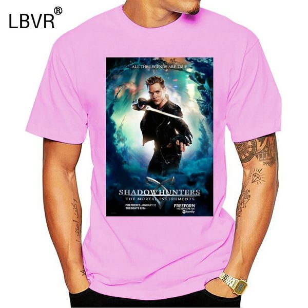 

tv series shadowhunters logo t shirt for men white