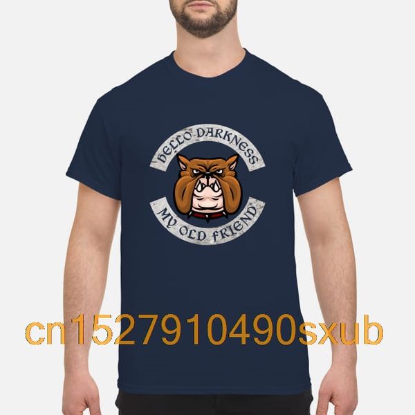 

hello darkness my old friend with bulldog shirt