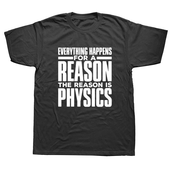 

funny physics professor teacher t shirts men summer cotton harajuku short sleeve o neck streetwear black t-shirt
