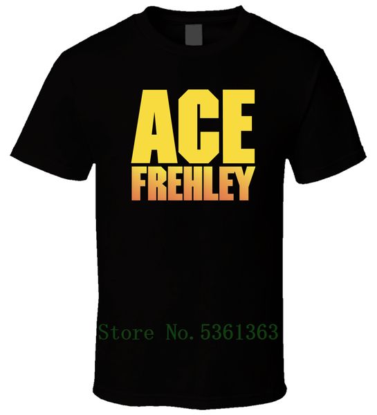 

ace frehley 6 black t shirt cool funny pride t shirts men casual new t shirt fashion ajax 2020 tshirt