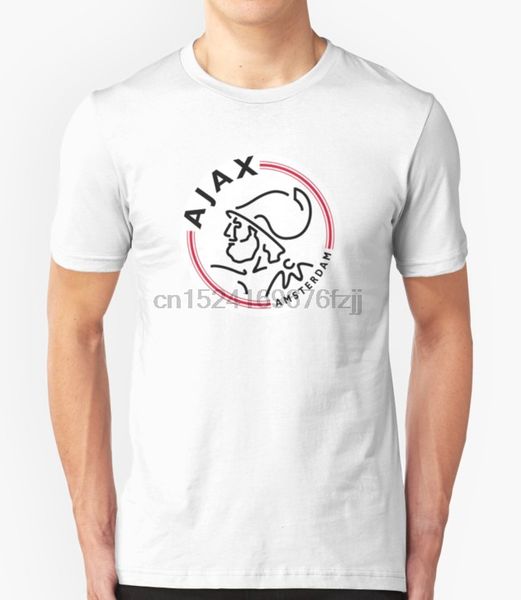 

printed men t shirt cotton tshirts o-neck short-sleeve ajax amsterdam logo women t-shirt