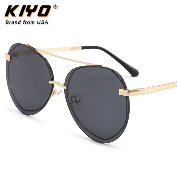 

kiyo brand 2020 new women menpolarized sunglasses metal fashion sun glasses uv400 driving eyewear 8973, White;black