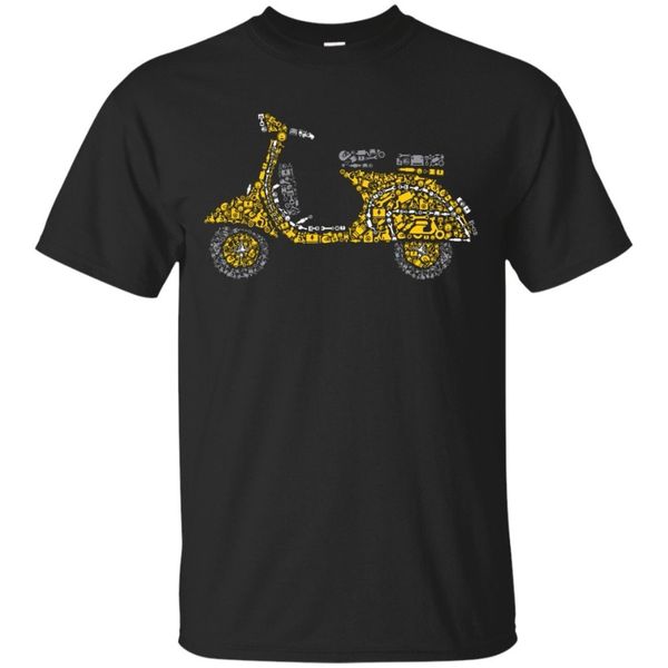 

sport fashion short sleeve o-neck scooter t-shirt, minibike shirt, men graphic tee, scooter lovers gift customize tee shirts