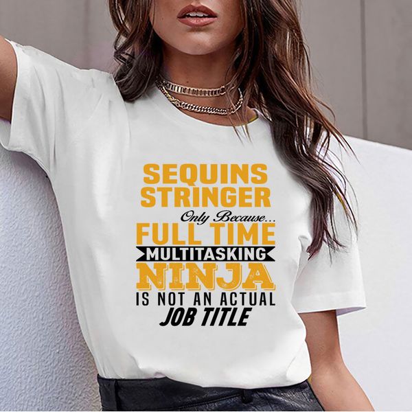 

t shirt women sequins stringer hip hop vintage cotton female tshirt