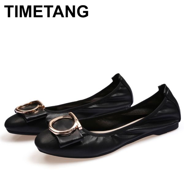 

timetang harajuku shoes creepers women loafers ladies flat shoes brand slip on for women tenis feminino casual zapatillas, Black