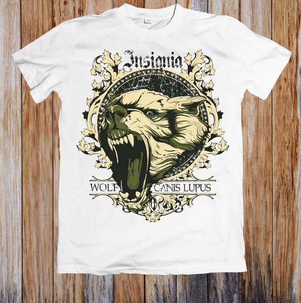 

insiqnia wolf canis lupus t-shirt