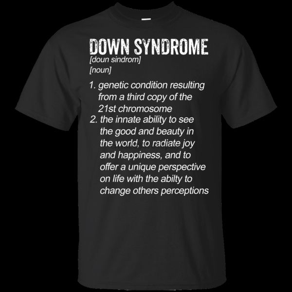 

mens down syndrome awareness definition t shirt size m 3xl